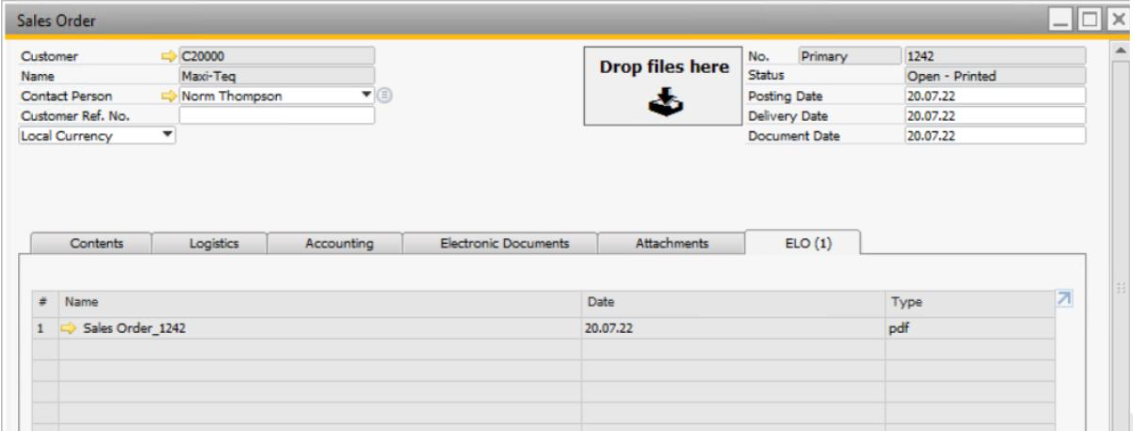 Electronic Document Interface