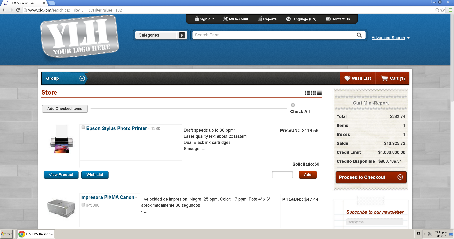 B2B/B2C/Mobile Commerce Platform